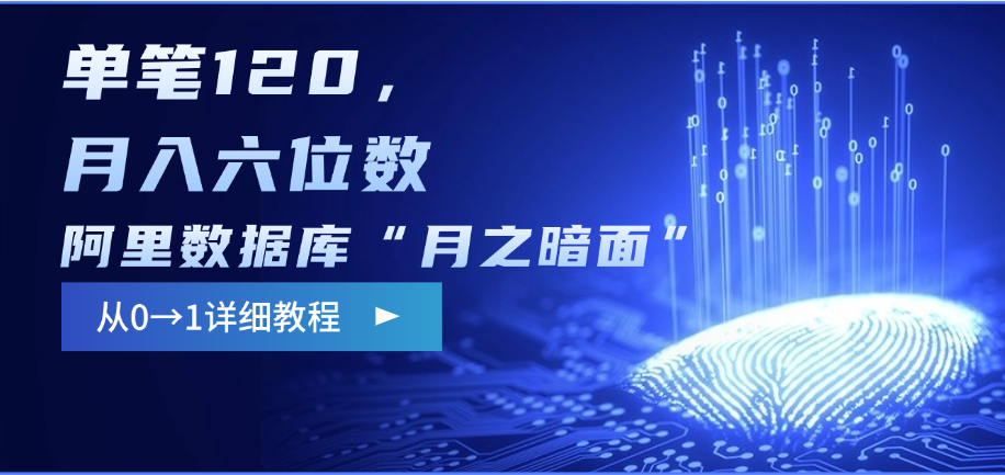 阿里数据库“月之暗面”影评撰写，边追剧边赚钱，单笔120，从0→1，月入六位数-启航188资源站